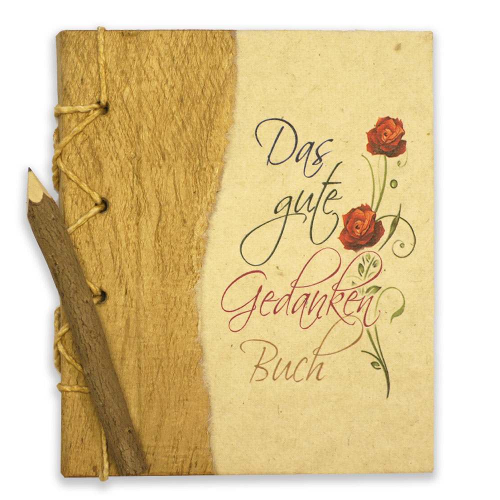 Gute Gedanken Buch - ein Stück Natur für besondere Gedanken