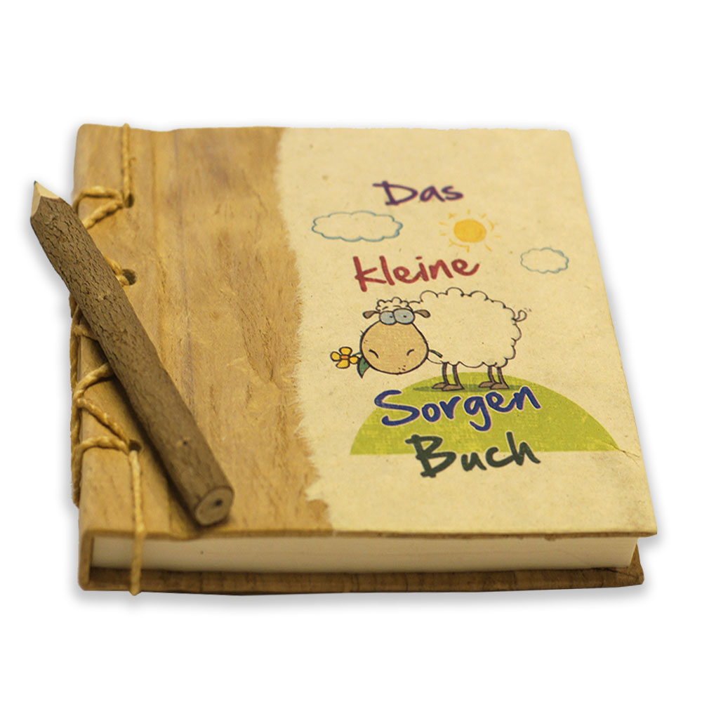 Das kleine Sorgen Buch - aufschreiben - zuklappen - durchatmen.